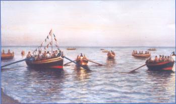 Delizie sorrentine (olio su tela 40x50)